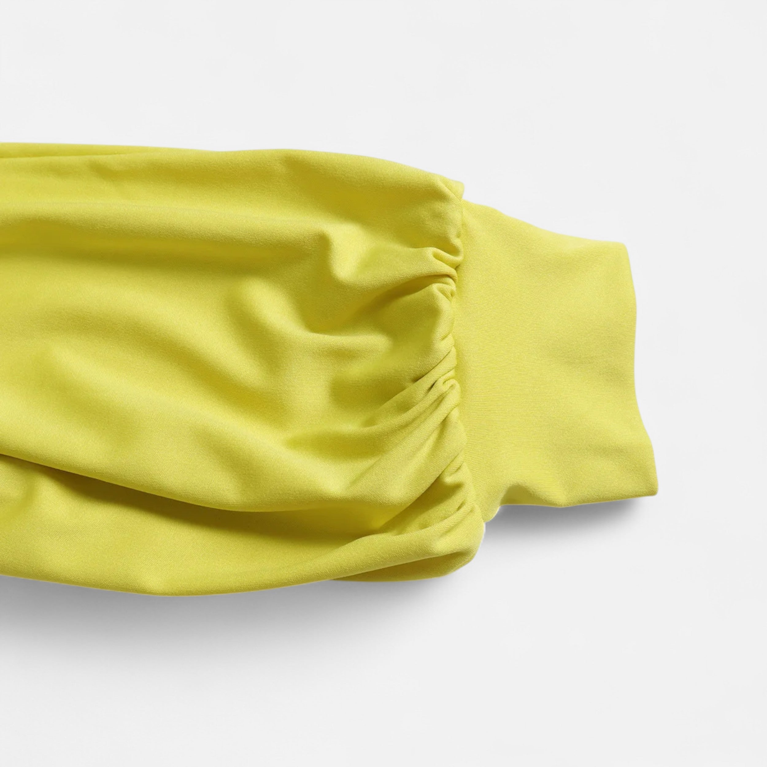 Women’s Wide-Leg High-Waist Jumpsuit with Lantern Sleeves