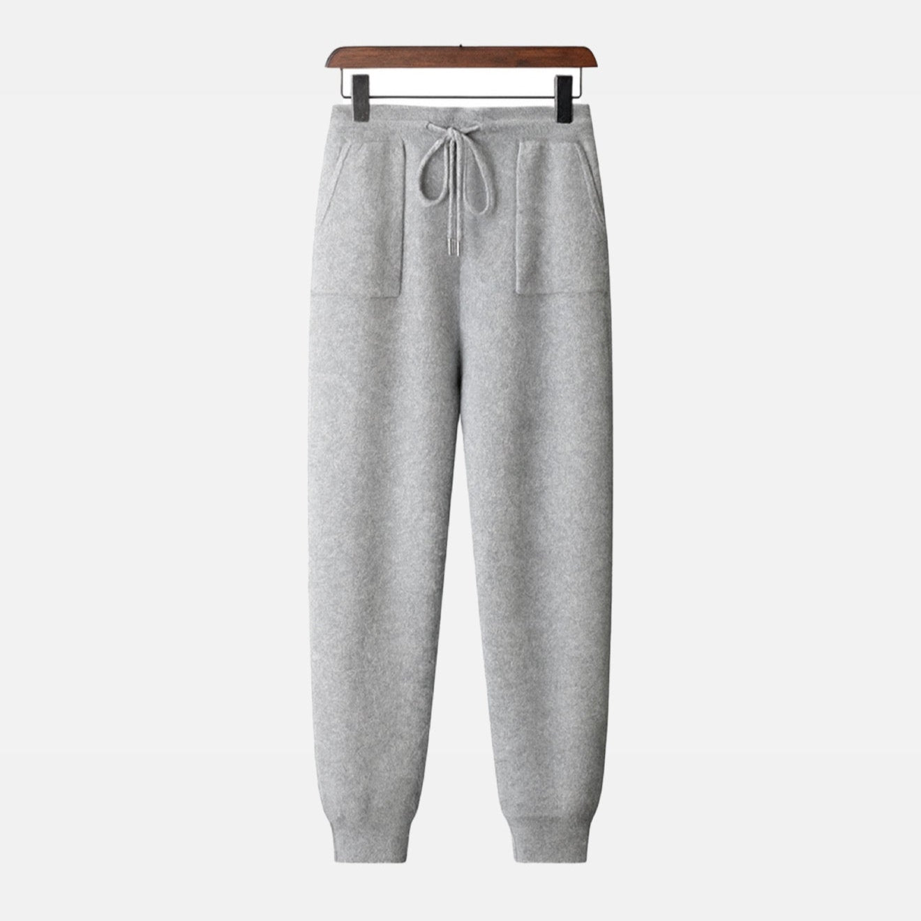 Men’s Cashmere Hoodie and Jogger Set – Two-Piece Loungewear