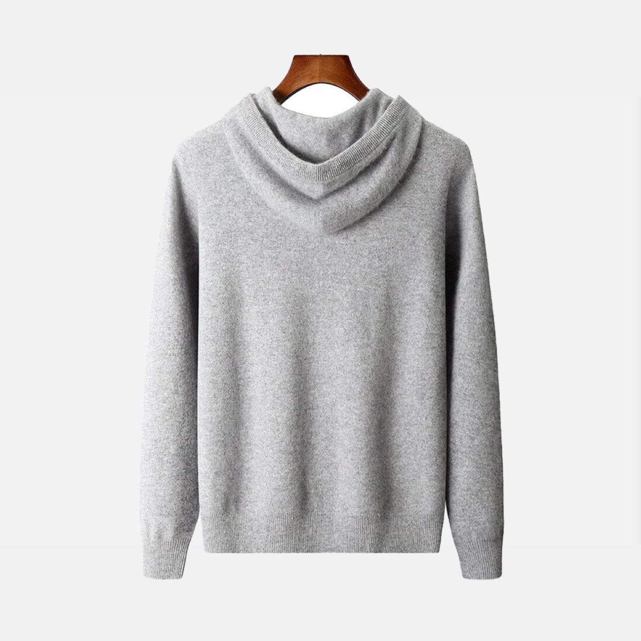 Men’s Cashmere Hoodie and Jogger Set – Two-Piece Loungewear