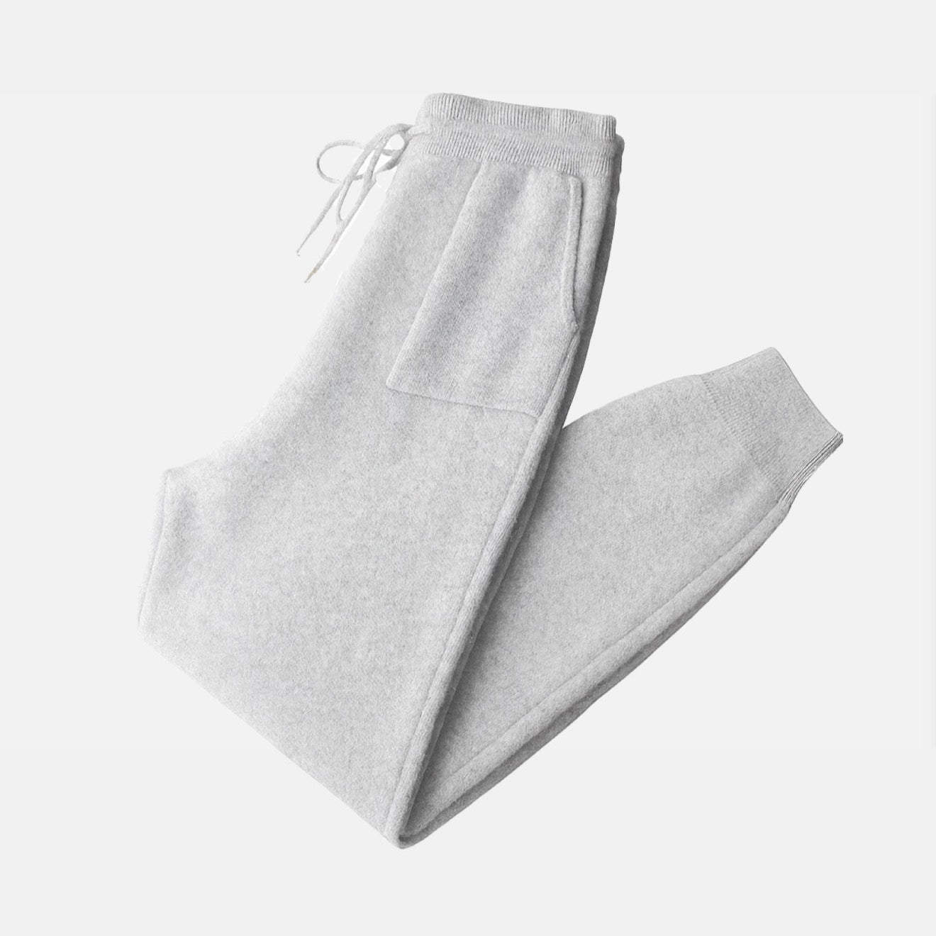 Men’s Cashmere Hoodie and Jogger Set – Two-Piece Loungewear