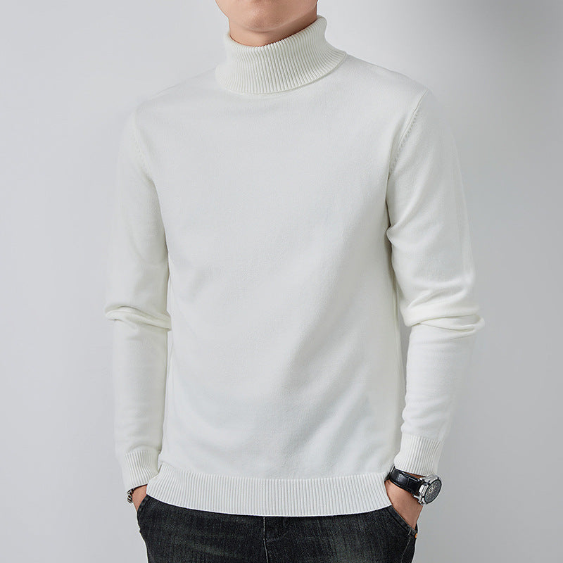 Men’s Long-Sleeve Winter Inner Layer Turtleneck Undershirt
