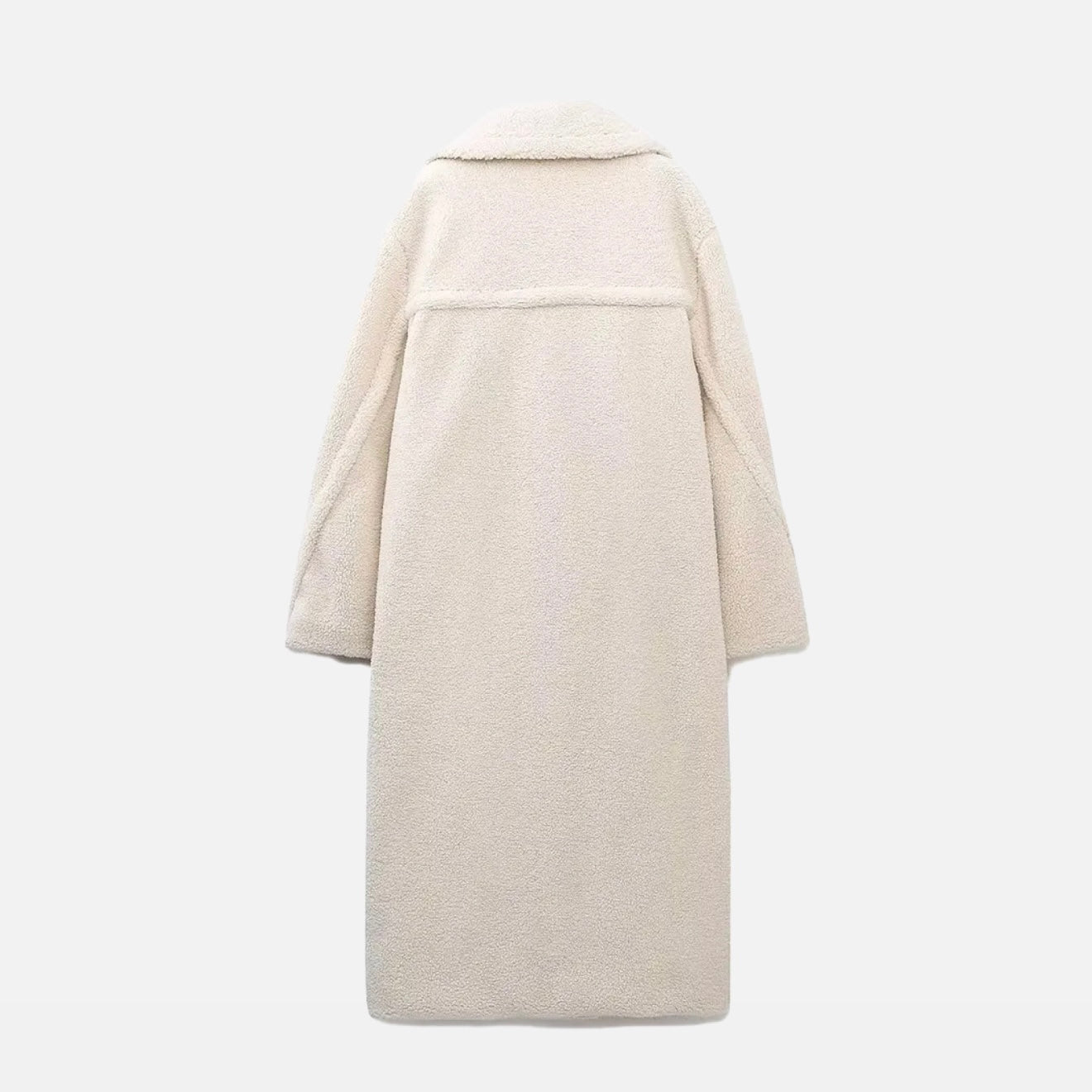 Women’s Faux Fur Wool-Style Coat for Winter