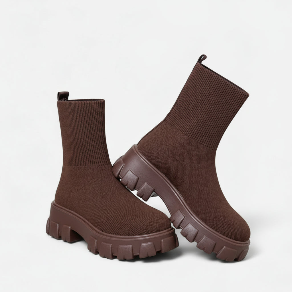 Women’s Mid-Tube Square-Heel Boots